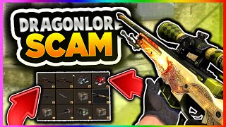 CSGO SCAM - DRAGON LORE SCAM... CSGO $10,000 SKINS SCAM (CS GO Fake Bot Scam Hidden Item Scam CS:GO)