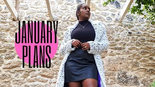 January 2020 plans, Fur Coat & Birthday dress!