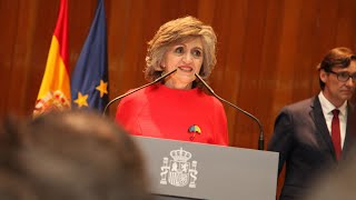 Discurso de María Luisa Carcedo, exministra de Sanidad