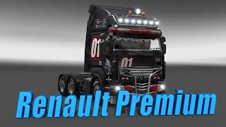 Euro Truck Simulator 2 обзор мода ( Renault Premium )