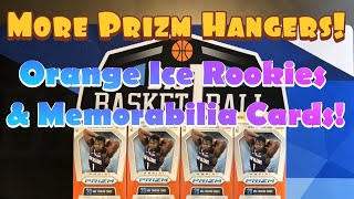 2019-20 Panini Prizm Basketball Walmart Hanger Boxes - ORANGE ICE ROOKIES AND MEMORABILIA!