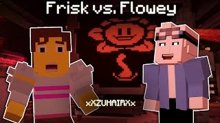 Frisk vs Flowey | Minecraft Story Mode (Remastered)