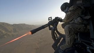 Безумно сильная воздушная поддержка, во время учений США.