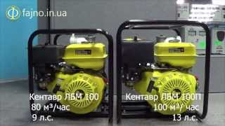 Мотопомпа Кентавр ЛБМ 100П (100 м³/час)