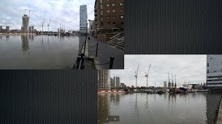 Сравнение картинки DJI Osmo Pocket и Sony FDR X3000 на Feiyu G5 GS 4K