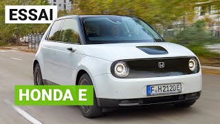 Essai Honda E : une petite ÉLECTRIQUE attachante