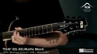 FGN Guitars Japan | EEL-DE Electric Guitar | Demo & Review With John Browne (Monuments)