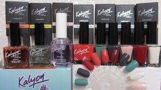 Обзор ТМ Kalyon / уход за ногтями / маникюр