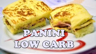 Receita de Panini Low Carb | #unindoideias