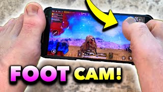 The #1 BEST PRO PUBG Mobile Player...Plays with His FEET?! ?