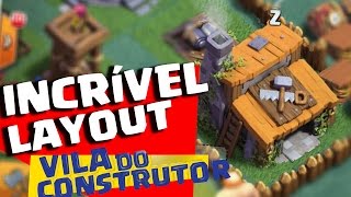 INCRÍVEL LAYOUT VILA DO CONSTRUTOR NÍVEL 3 CLASH OF CLANS
