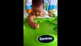 Baby led weaning  día 1