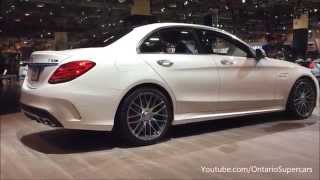 All New Mercedes-Benz C63 AMG at CIAS 2015