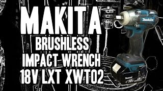 Makita XWT02 Brushless 18V LXT 1/2" Impact Wrench - DTW281 / XWT02Z / XWT02M