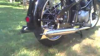 Zündapp DBK 250 Standgas - engine idle