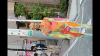 Performance art Tokyo Japan body painting