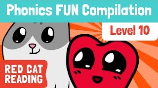 Fun Phonics | Level 10 | wh, ph, le, ay, oy, ~y, ~y* | How to Read | Made by Red Cat Reading