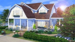 ? Base Game + Cat's & Dog's ONLY ? || The Sims 4 Family Home - Speed Build