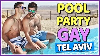 FESTA NA PISCINA + TIME DE FUTEBOL GAY EM TEL AVIV - PÕE NA MALA