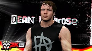 WWE 2K15 PC Mods : Dean Ambrose Real Hair Mod (New Hairstyle) V2
