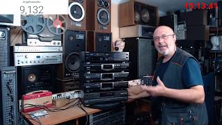 Live Stream - TESLA Minor Tube Radio - Tesla IN 70 Radio - CD player SONY, PHILIPS, Technics