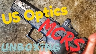 MCRS Unboxing from US Optics and installation on CZ P10F Optics Ready model