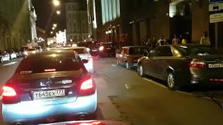 Прокат по Ночной Москве.Автозвук. Pride Solo v2. Ural PT 2.1200F. Pride MT 12. Nissan Teana L33.