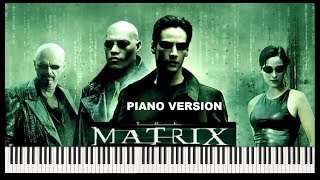 Matrix - Rob Dougan - Clubbed to Death (piano cover) / Красивая музыка на пианино из фильма Матрица