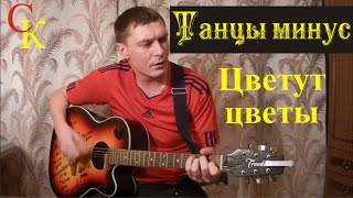 ЦВЕТУТ ЦВЕТЫ - Танцы Минус (Бой+ПРАВИЛЬНЫЕ аккорды) кавер