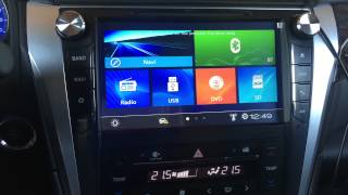 Штатное головное устройство для Toyota Camry 2015  55  www.grand-auto.kz