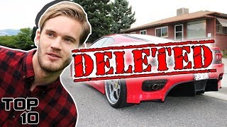 Top 10 Deleted YouTube Videos You Were NOT Supposed To See