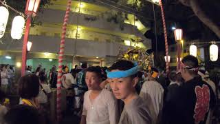 令和元年  　平塚市  三嶋神社　例大祭　本社神輿(宮入り)渡御です　（生）。