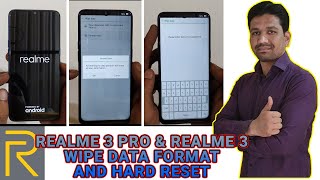 Realme 3 Pro and Realme 3 Format and Hard Reset | Factory Reset