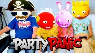 Детки и Родители Играют ЧЕЛЛЕНДЖ Пати Паник