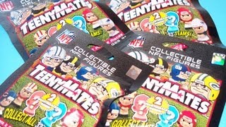 NFL TEENYMATES SERIES 1 BLIND BAG MINI FIGURE OPENING