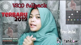 Cara Instal VSCO FULLPACK ,GRATIS! by @anikkawe