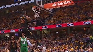 LeBron James Turns Back The Clock With A Reverse Windmill Dunk! Cavaliers vs Celtics Game 3
