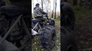 Болотоход на базе мотоцикла урал
