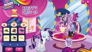 Игры Дружба Это Чудо Пони Одевалка (Rarity's Dress Up)