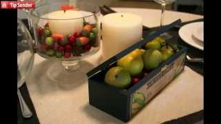 Thanksgiving Decorating With Cranberries | Cranberry Inspired Thanksgiving Celebration