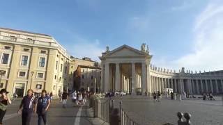 Walking to Vatican City in 4K - Rome Italy DJI OSMO
