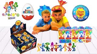 ШОКОЛАДНЫЕ ЯЙЦА ОТ ЧУПА ЧУПС и  СВИТ БОКС. Surprise Fixiki unboxing.МНОГО СЛАДОСТЕЙ И КОНФЕТ.