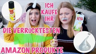 Ich kaufe ihr die verrücktesten AMAZON Produkte! I Meggyxoxo