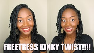 FREETRESS CHUNKY KINKY TWIST 2X 30PCS REVIEW!!!!