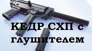 Обзор и стрельба: пп Кедр схп с ммг глушителем (пп Клин)
