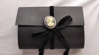 DIY. Manta/neceser para brochas maquillaje SIN COSER!!!