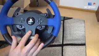 Распаковка руль Thrustmaster T150 и не большой тест.