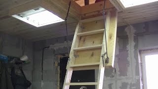 Складная чердачная лестница своими руками. Часть 2.