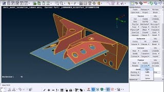 Ansa FEM shell mesh tutorial for total beginners - longer - version 1