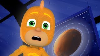 Герои в масках PJ Masks Russian - Гекко меняет цвет! - мультики для детей